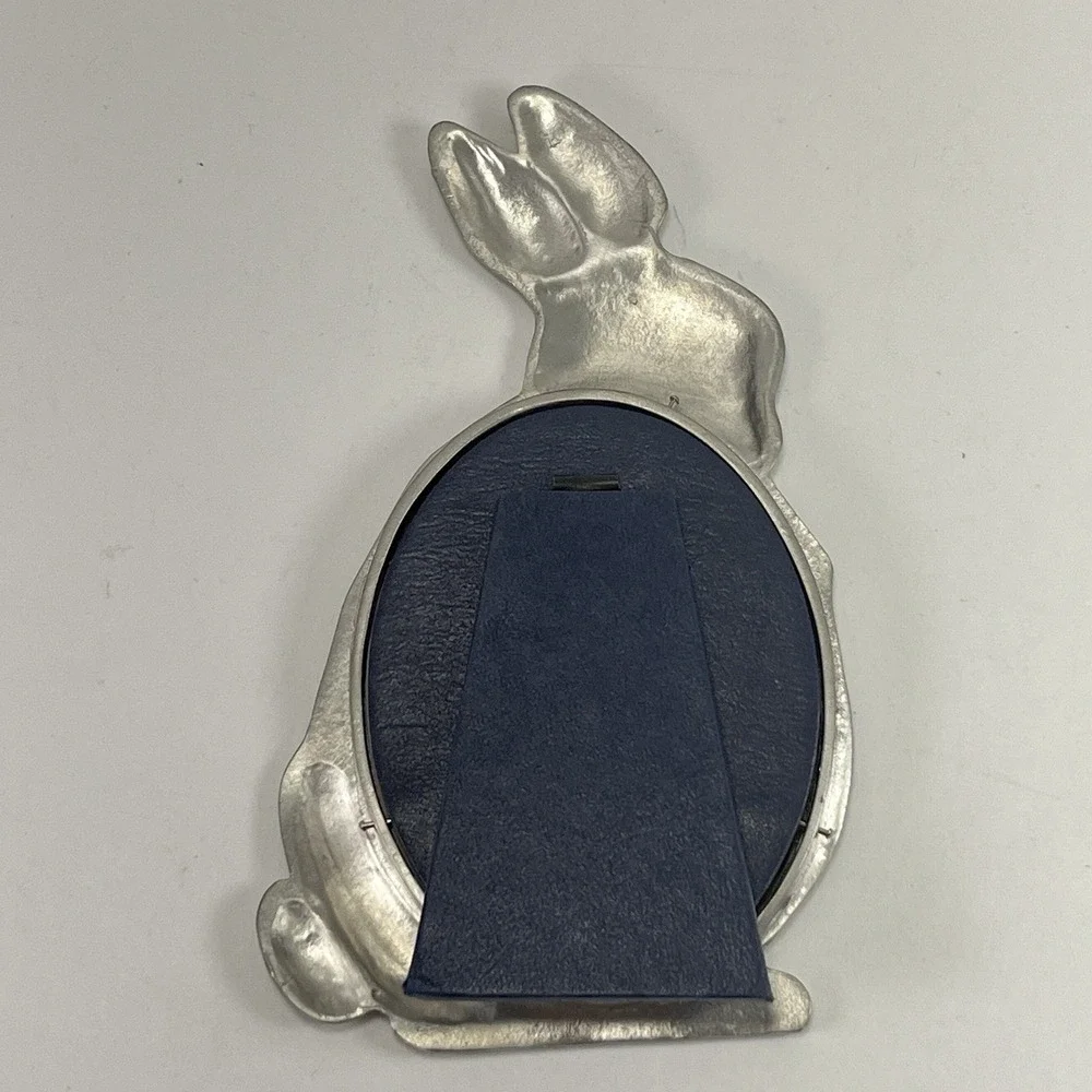 Vintage Seagull Pewter Bunny Frame Rabbit 2